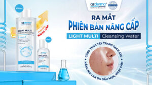 Ra mắt phiên bản nâng cấp Light Multi Cleansing Water